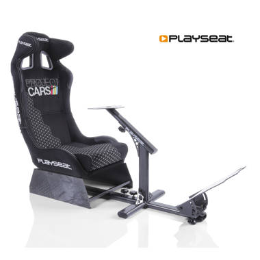 Playseats Evolution Adjustable Ergonomic PC & Racing Game Chair with  Footrest in Black & Reviews