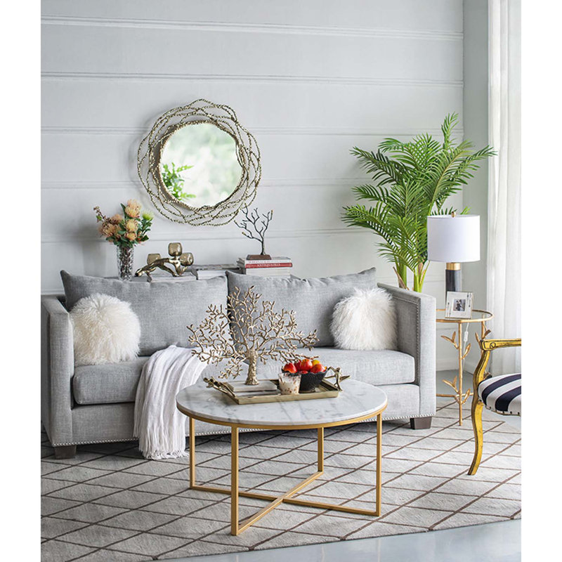 Metal Flat Wall Mirror
