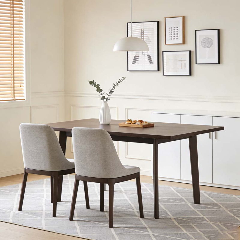 Table de salle à manger 60 ", Noyer