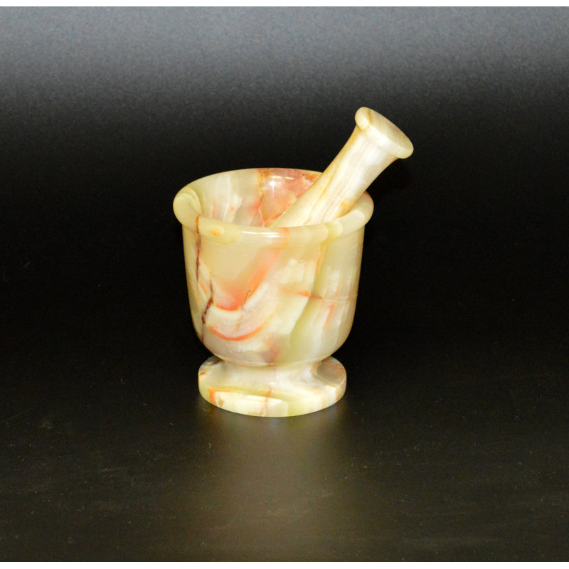 Marble Mortar And Pestle Set