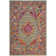 Christa Southwestern Light Gray/Fuchsia Area Rug
