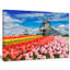 «Dutch Windmills and Garden», reproduction de photo sur toile tendue-20880358