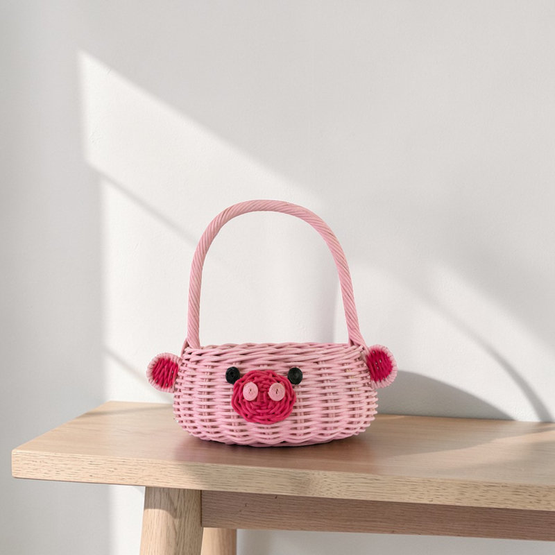 Trinx Wicker Decorative Basket