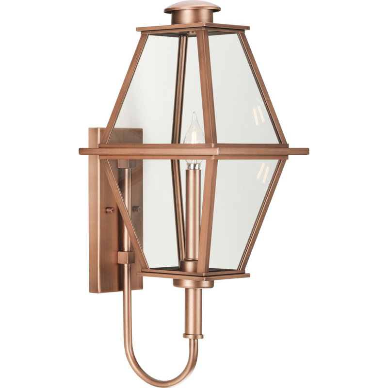 Wall Light, Antique Copper, 24" H x 9.5" W x 10.62" D
