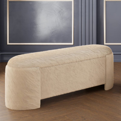 Mid Century Modern Storage Ottoman