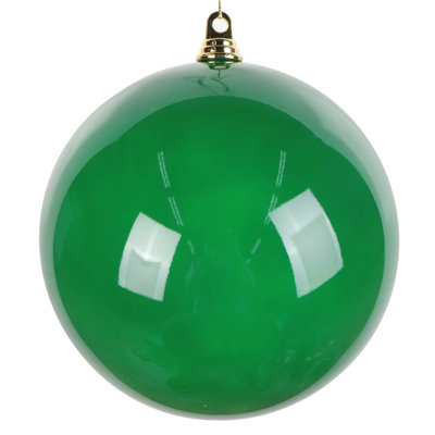 10" Green Enamel Ball