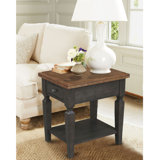 Briseno Solid Wood End Table with Storage