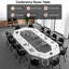 Ensemble de 6 tables de conférence Bridgeton