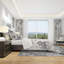 White Out Geometric - Ensemble de housse de couette moderne et contemporain - Polyester en microfibre-38758184