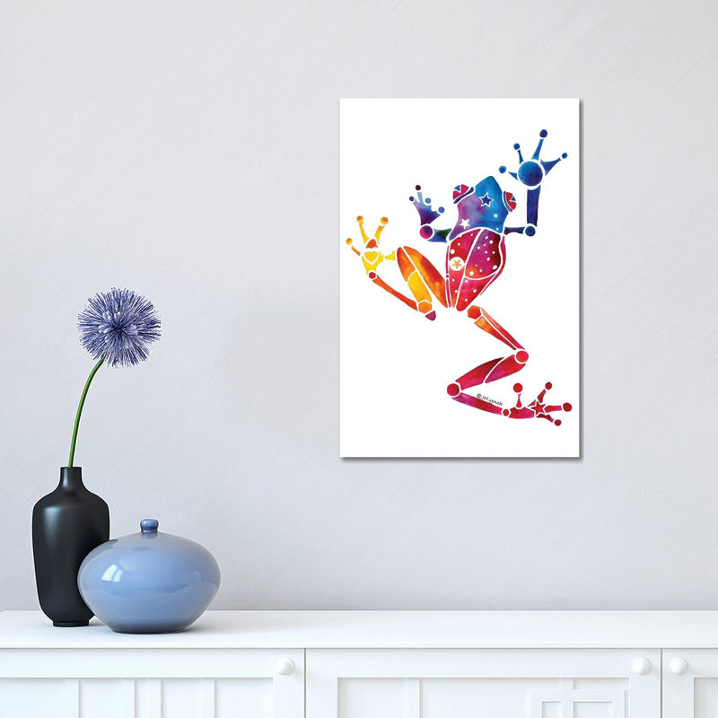 Tree Frog - No Background by Jo Lynch - Wrapped Canvas Gallery-Wrapped Canvas Giclée, 30.48 cm H x 45.72 cm W