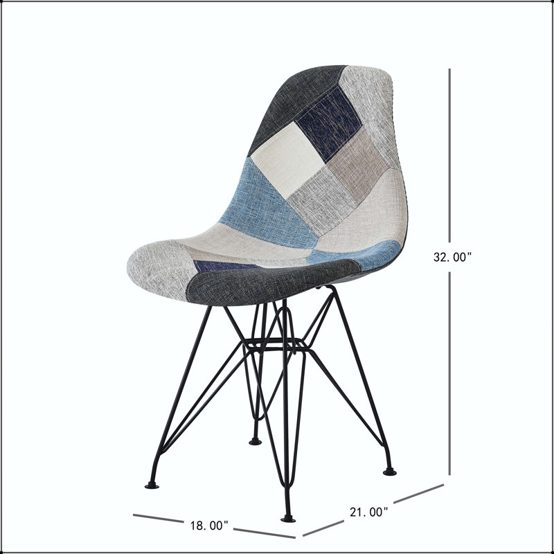 Chaise de salle à manger Bohemian, Black