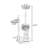 4 Tiers Cat Tree with Condons,Perch,Scratching Posts