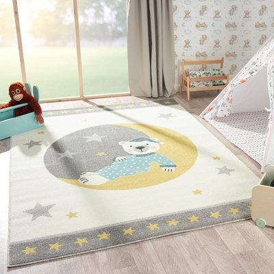 Tapis gris pour enfants Matthau