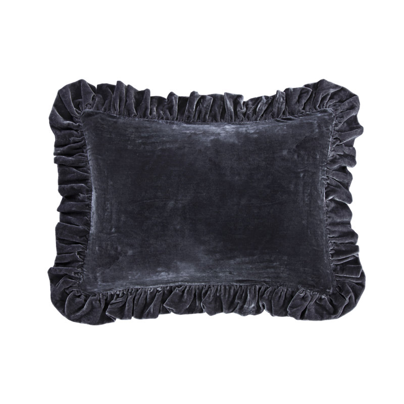 Coussin Oblong Stella, Ardoise