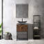 Meuble-lavabo autoportant avec lavabo