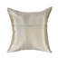 Ensemble de housse de coussin en soie Golden Cream Elephant Parade