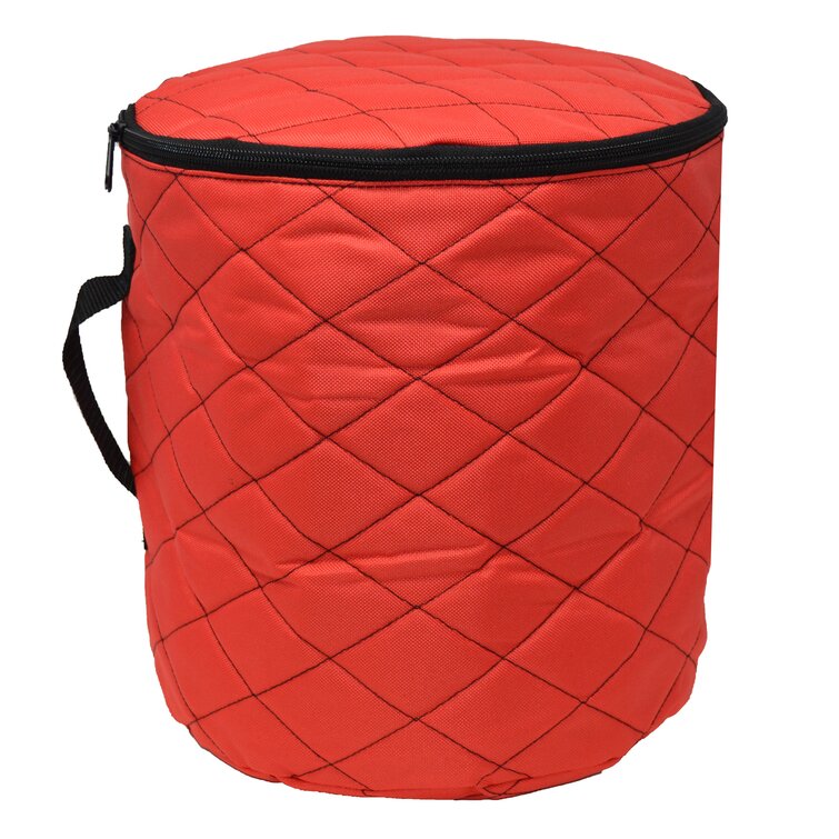 Northlight 3 Reel Red Christmas Light Set Quilted Storage Bag