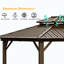 Pavillon de jardin rigide avec toit double en acier galvanisé-111571882-112175965