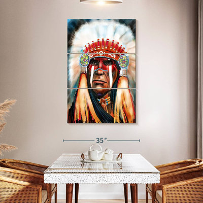 Lelar Native Indian Chief