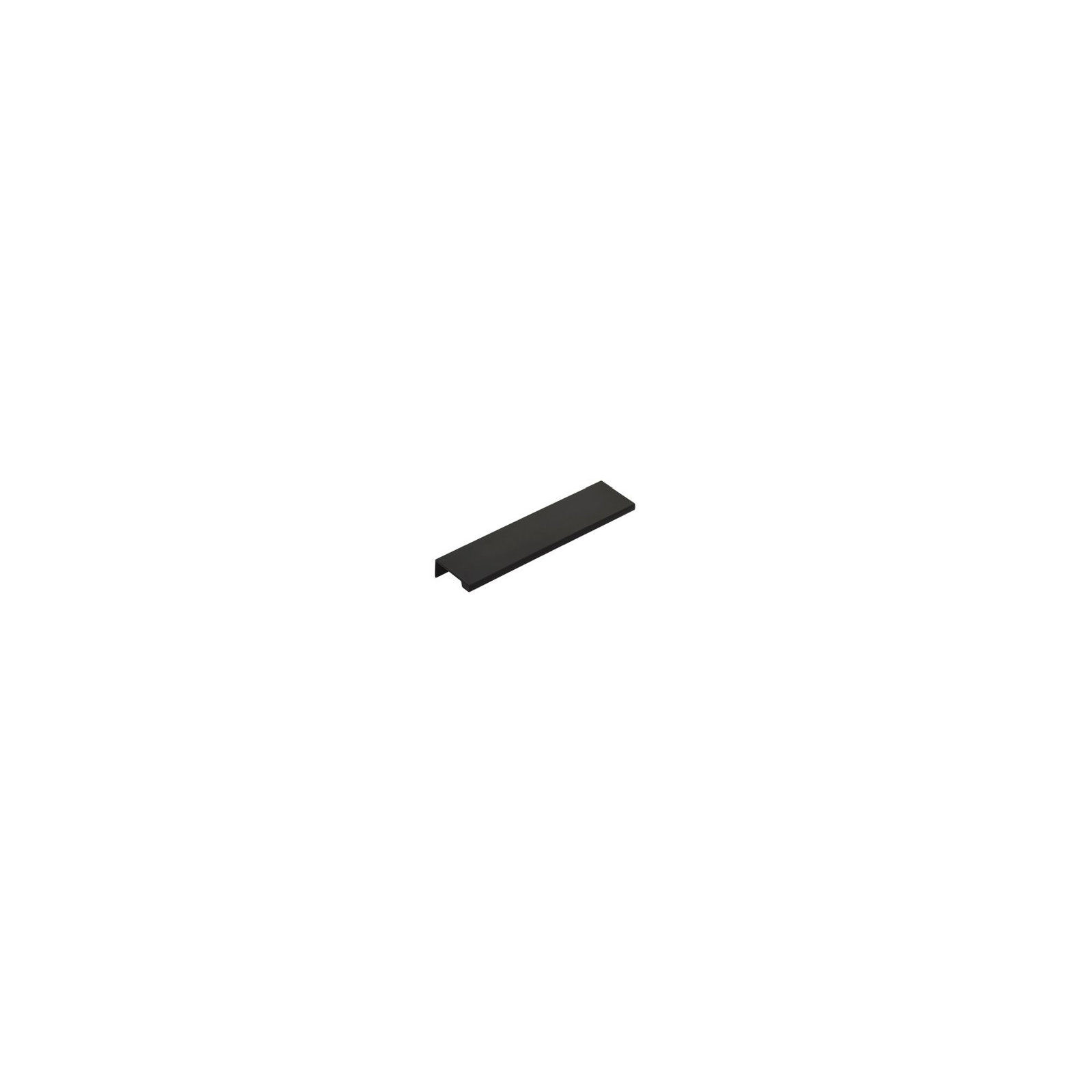 Warwick Bar Pull, Flat Black, 6" Center To Center