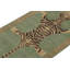 Distressed Homage Hand Knotted Wool Animal Print Area Rug-112886810