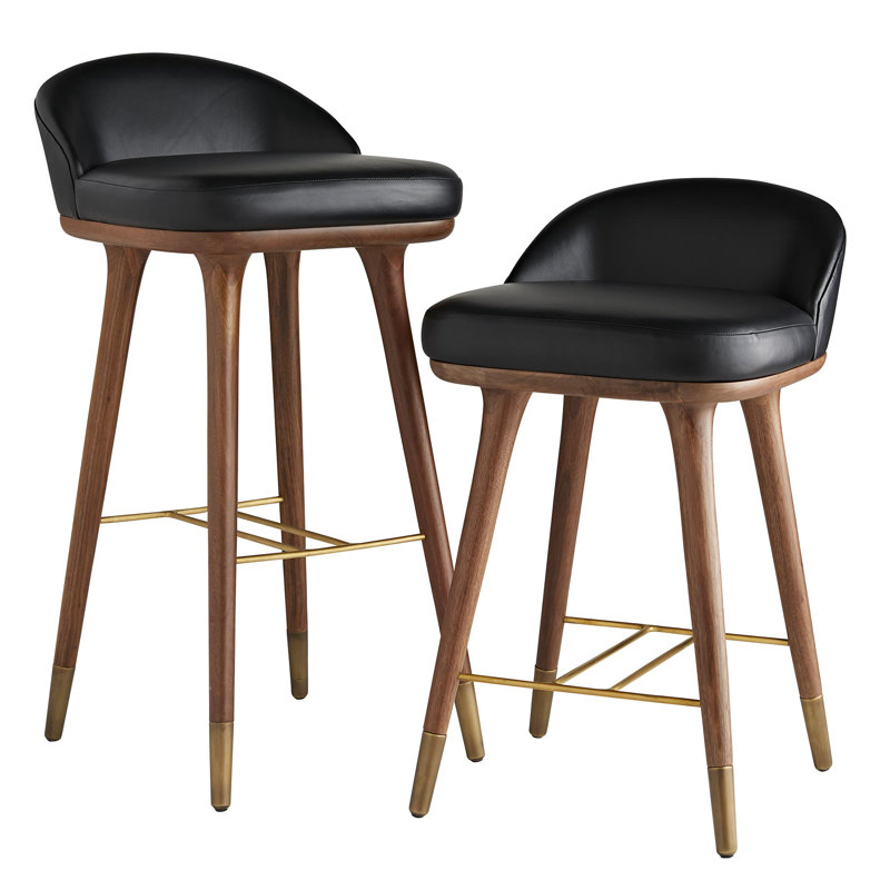 Walsh Upholstered Stool, Bar Stool (31" Seat Height)