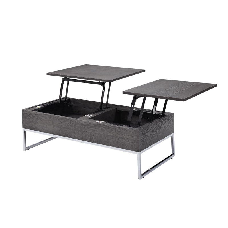 Table basse avec plateau relevable