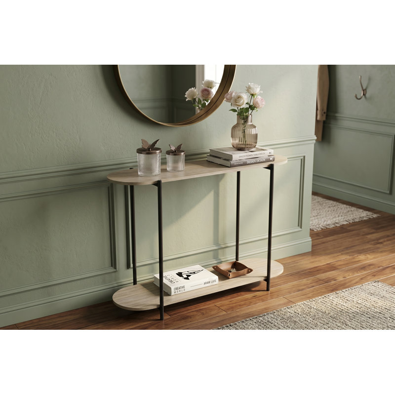 Premium Console Table for Entryway and Sofa Table. Stylish and Functional Behind Couch Accent Table