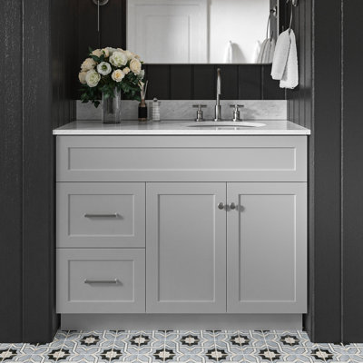 Meuble-lavabo simple 43 po Partham