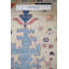 New Turkmen Afghan One-of-a-Kind Rectangle 13'9" X 19'6" Area Rug