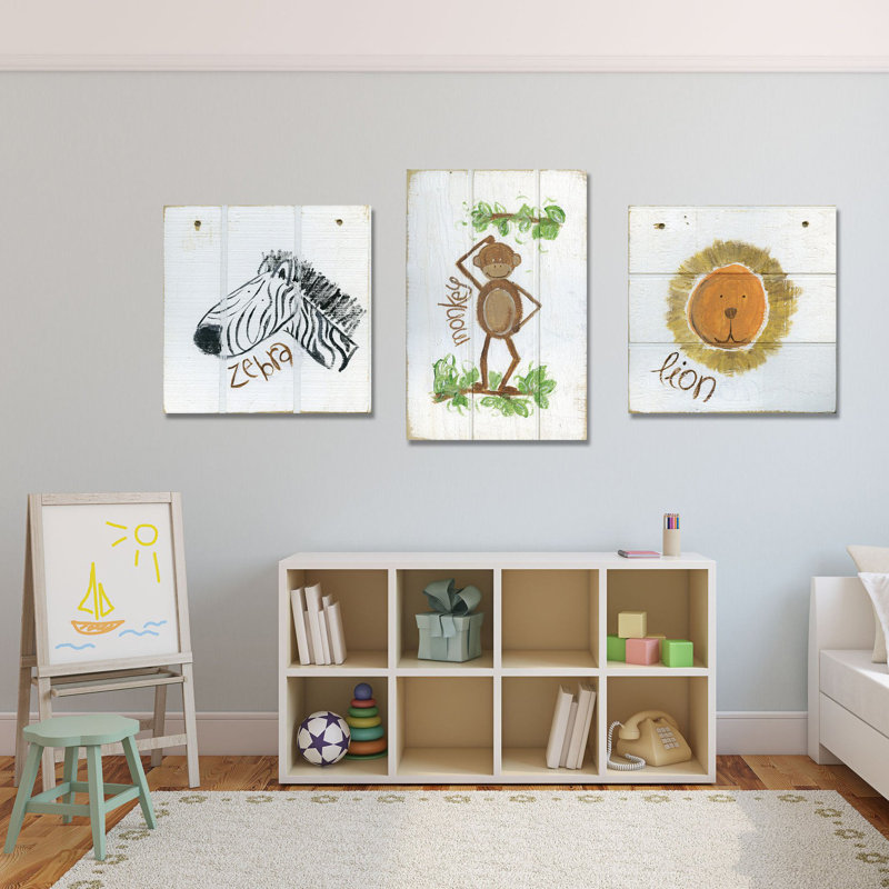 « happy singe », art sur toile, H 18 po x l 12 po x P 1,5 po