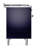 ILVE Nostalgie II Series 48 inch Dual Fuel Range with 8 Sealed Burners, Griddle (Glass Door)-98196477-98196439