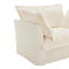 Canapé Koala LSF avec 1 coussin - crème-1080963419