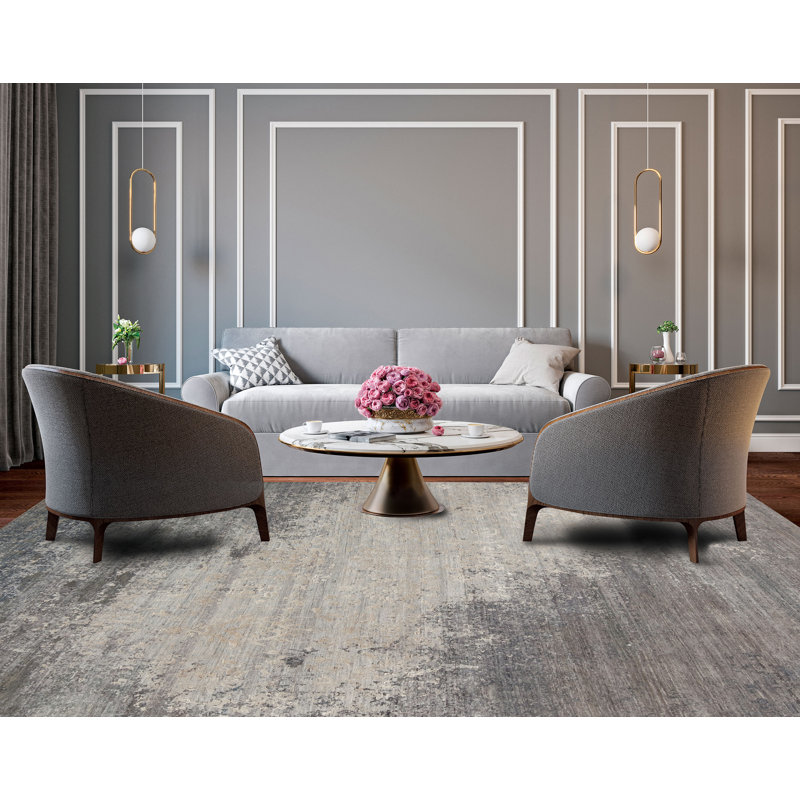 Tapis rectangulaire en laine Réserve Avant-Garde, Échantillon 2 pi x 3 pi