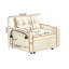 1 canapé-lit pliable polyvalent en 3 longueurs, canapé-lit moderne en velours coulissant, dossier réglable et avec port USB, cendrier et support pour téléphone pivotant-1061783989