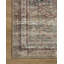 Jules Oriental Power Loomed Polyester Area Rug in Ink / Terracotta-75106873
