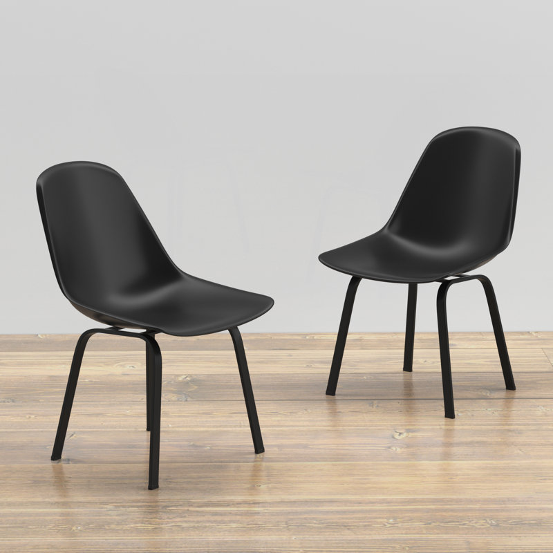18'' H Side Chair, Black