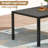 6 - Person Outdoor Patio Dining Set, 59.1'' Hdpe Dining Table & Stackable Chairs , All Weather Dining Set For Lawn, Garden, Backyard-126090382-126090379-126090378