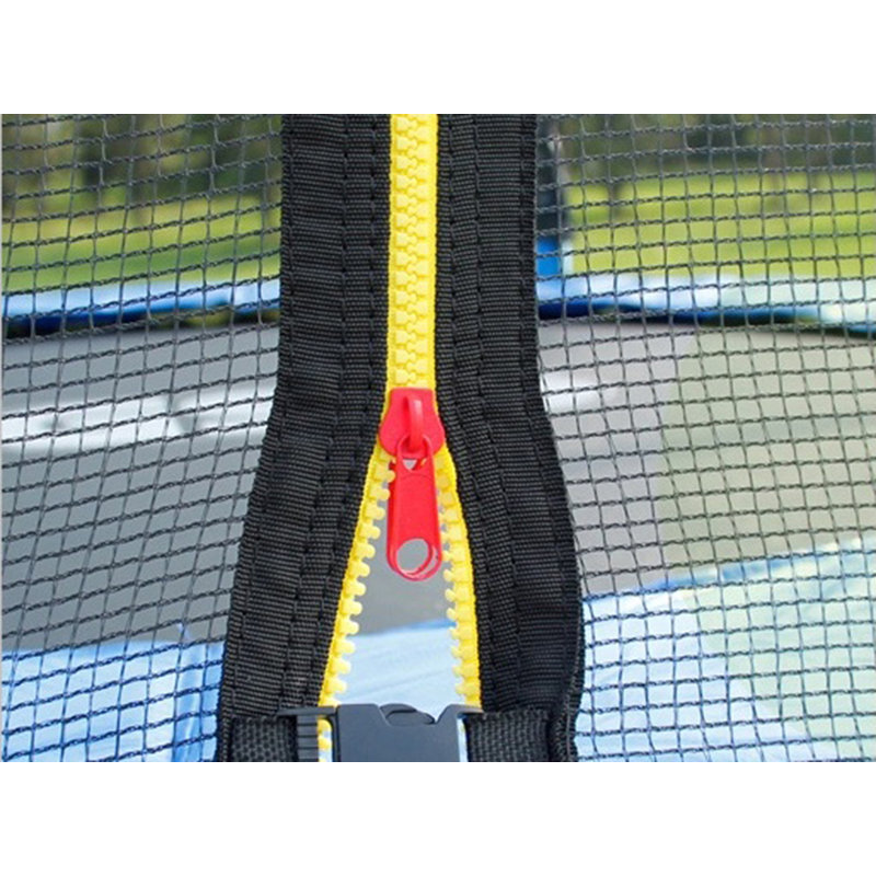Dawna Freeport Park 12ft Round Backyard Trampoline with Safety Enclosure