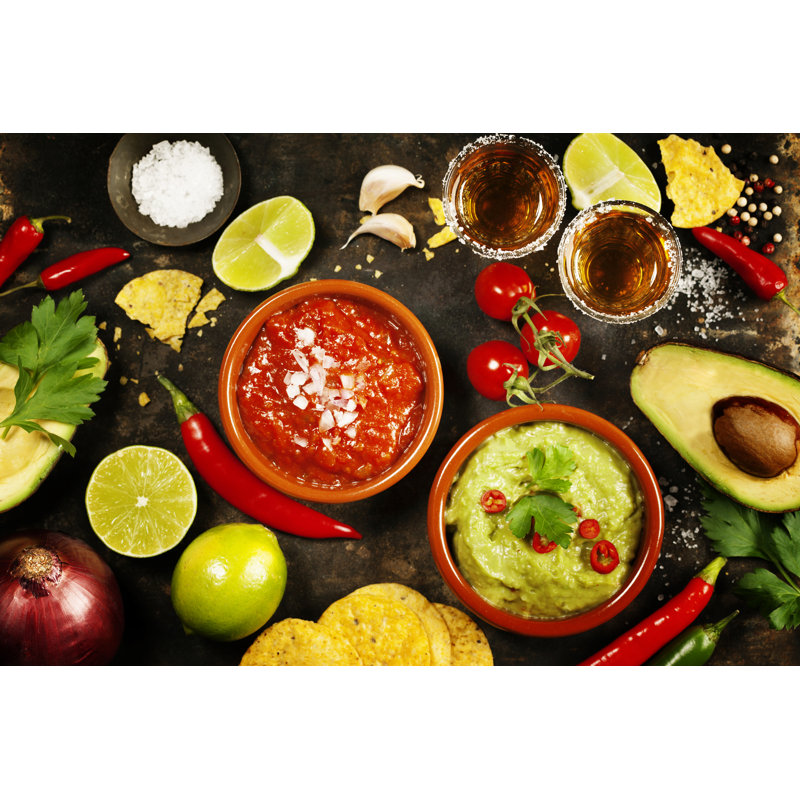 " Mexican Food Concept " by Klenova, 8" H x 12" W
