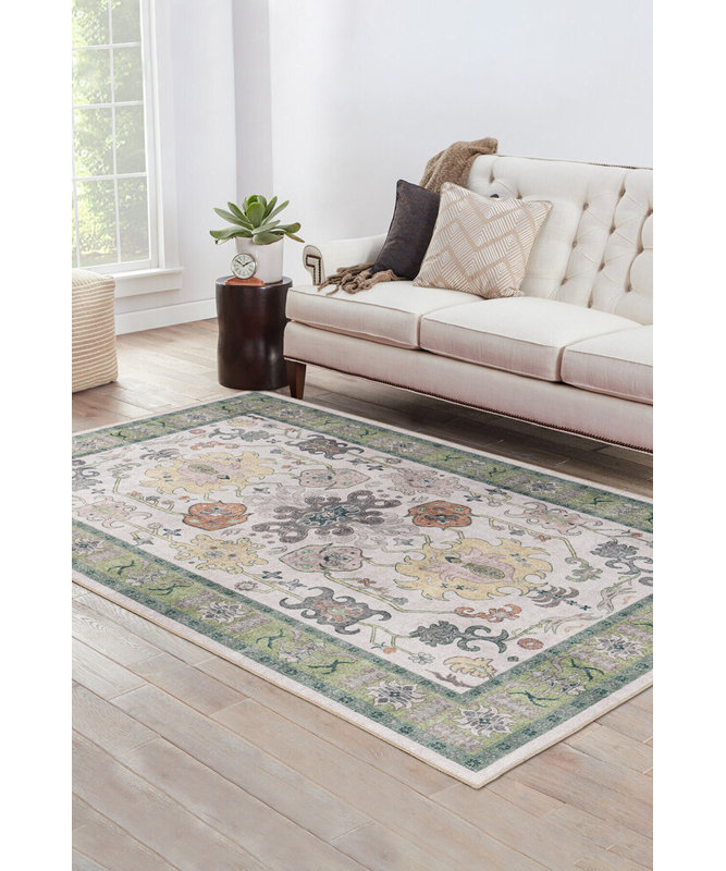 Tapis Caretta, Rectangle 4 pi 7 po x 6 pi 3 po