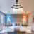 Ludovico 24" DIY Shape Adjustable Ceiling Fan with Lights Remote and APP Control-2035318135