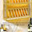 Creative industrial style wall mounted wine rack