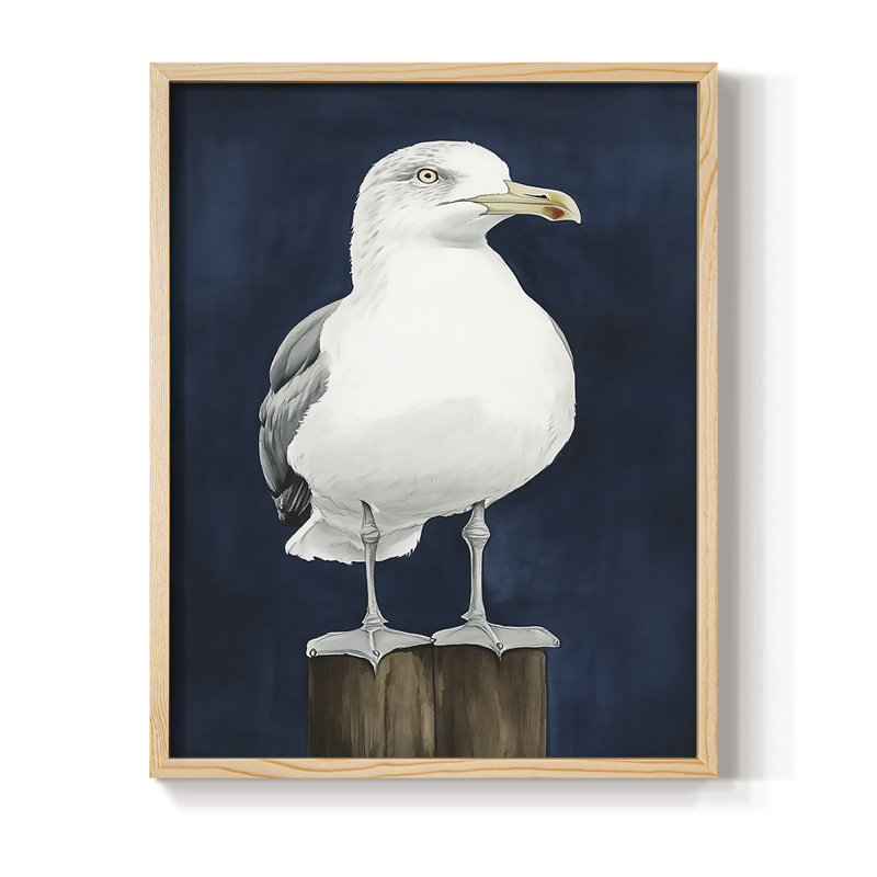 NAUTICAL Series CXLIV, reproduction encadrée - bois massif, H 21 po x l 17 po