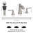 Widespread 2-Handle Bathroom Sink Faucet with Drain Assembly-126537136