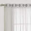 Paire de rideaux semi-transparents avec œillets Attell-23188755-23188758