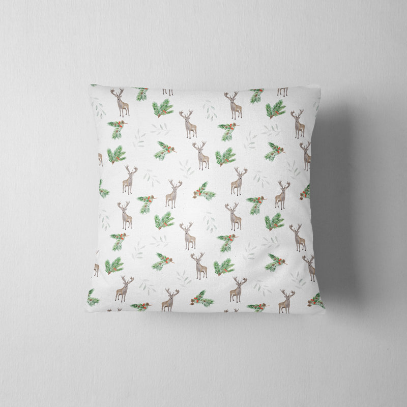 Housse de coussin Deer, H 16 po x l 16 po