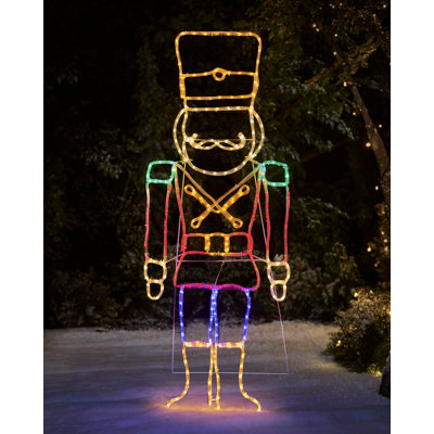 Kings Guard Rope Light Pre-Lit Silhouette, 147cm