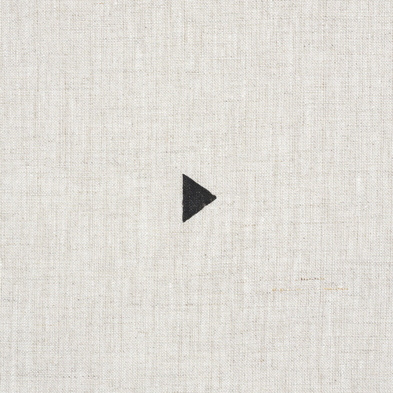 Tissu Tashmoo Schumacher x Caroline Z Hurley, Noir / Blanc
