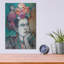 Dakota Fields «Frida and Florals» par St. Hilaire Elizabeth, art mural en métal-1024570111